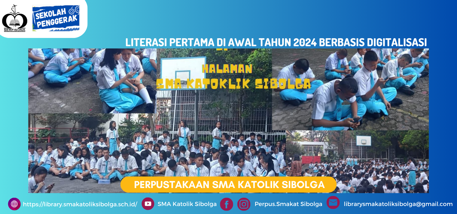 Literasi Pertama Di Awal Tahun 2024 Berbasis Digitalisasi